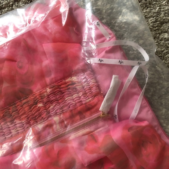 Aje Charmed Strapless Ruffled Bustier Top - Picture 7 of 7